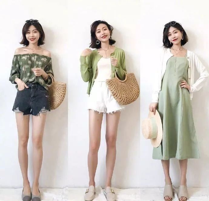 夏季最简单容易搭配的45套穿搭，直接照着穿!