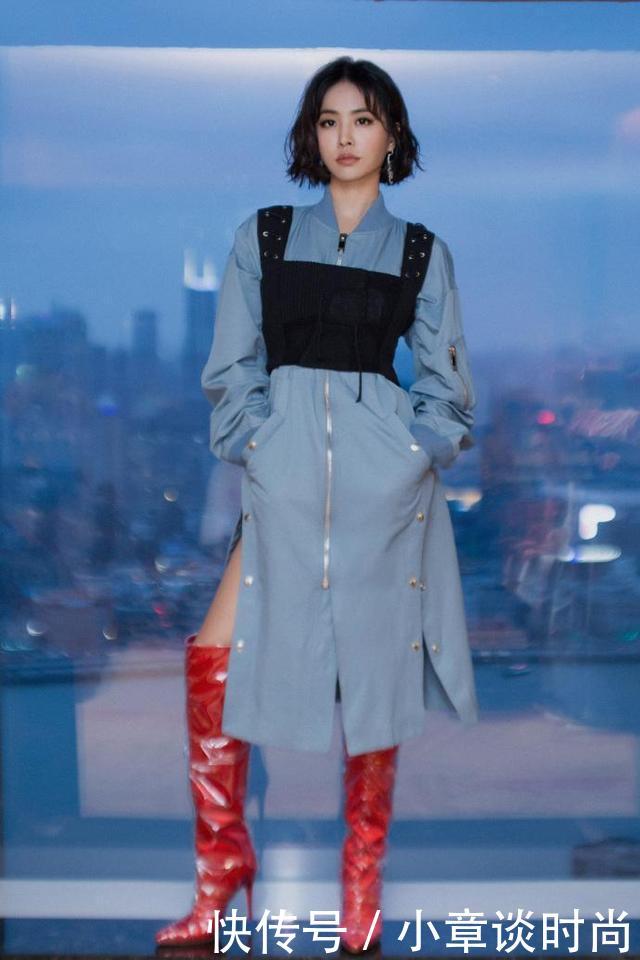 蔡依林也真敢穿!裤子都快穿到胸了!网友:腿短穿到脖子都没用!!