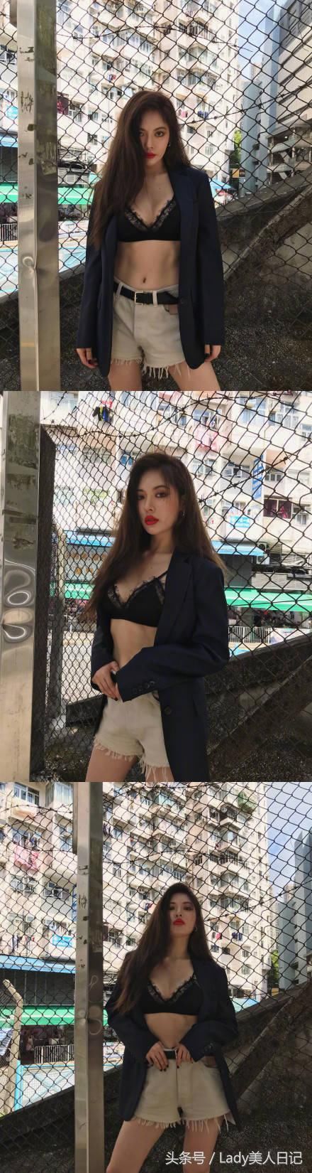 小野马金泫雅夏日强势回归，浴缸镜头让人喷血，小蛮腰穿搭更绝妙