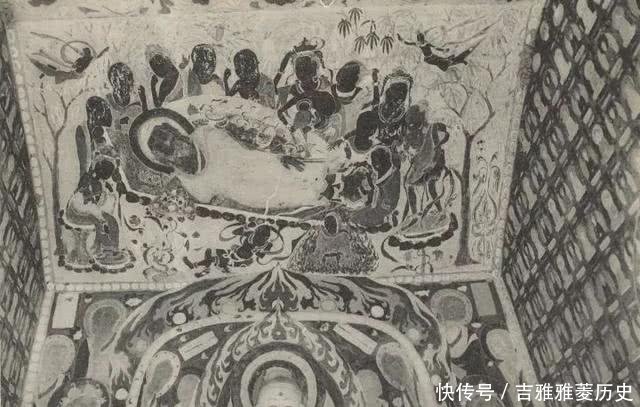 敦煌旧影法国人拍下被破坏前的敦煌莫高窟,美的令人心碎