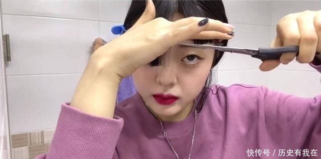 剪出的效果:还在等理发店开门?一个多月没修理的头发自己也能剪