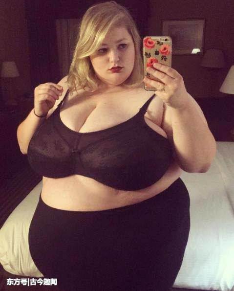 帅气男子爱上240斤胖妞, 称喜欢有肉感的女孩子