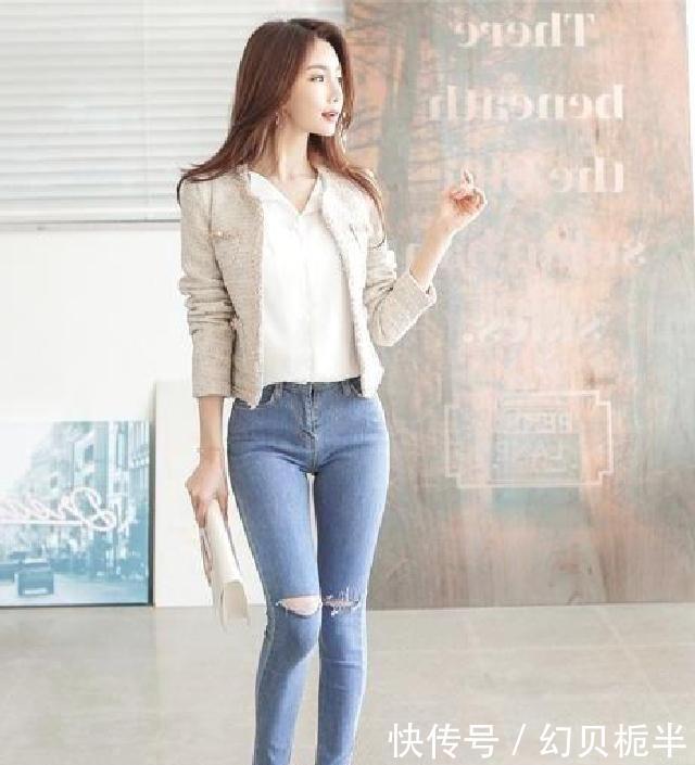 女人■穿牛仔裤更苗条,充满小女人气息,干练又大方非常温暖!