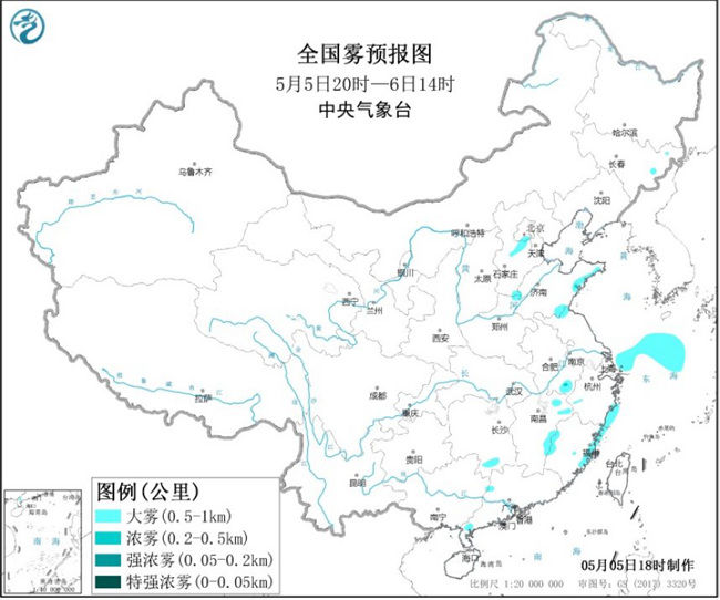  「大雾」大雾黄色预警继续！北京河北安徽等地局地能见度不足500米