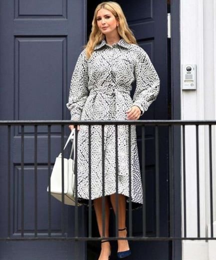 37岁伊万卡:紧身旗袍凹出迷人曲线，图5伊万卡女儿出镜很可爱!