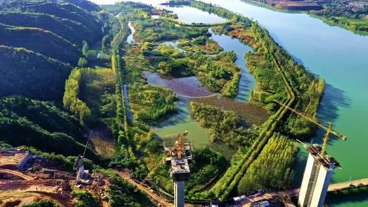  [一桥]一桥飞架黄河南北，天堑将变通途！