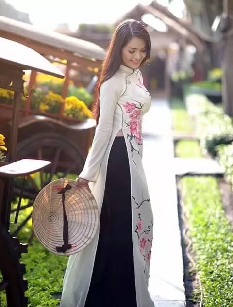  『中国旗袍』越南版旗袍美女，真好看！