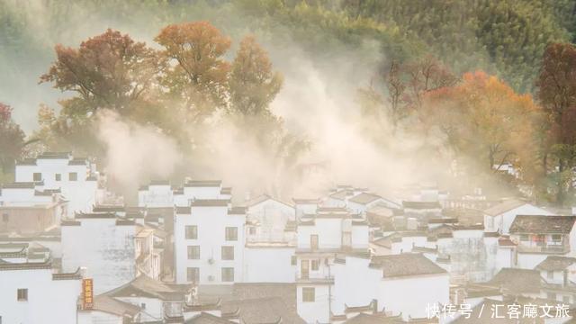 婺源的秋天,藏着最不像人间的人间,简直要把摄影师逼疯