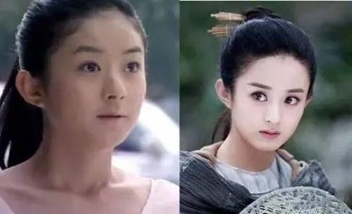  「杨紫」赵丽颖VS杨紫，谁才是“换头”女明星？