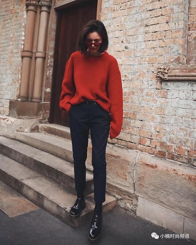 时髦女生的裤装哲学:造型师Petra来示范，穿长裤也能很性感