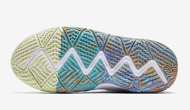 烟花般炫彩外底！新配色 Kyrie 4 将于下月发售！