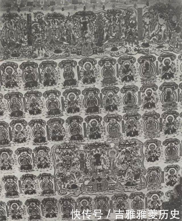 敦煌旧影法国人拍下被破坏前的敦煌莫高窟，美的令人心碎