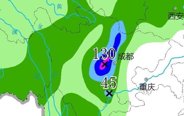 四川注意！下列暴雨如注！中到大雨 暴雨 大暴雨将分布如下