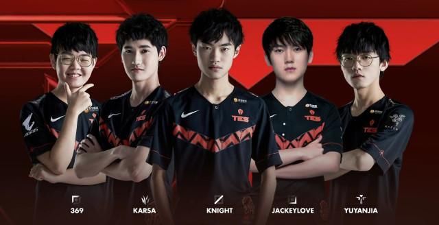  阿水■阿水与左手双C发力, TES横扫ES! Knight道出队内指挥是JKL