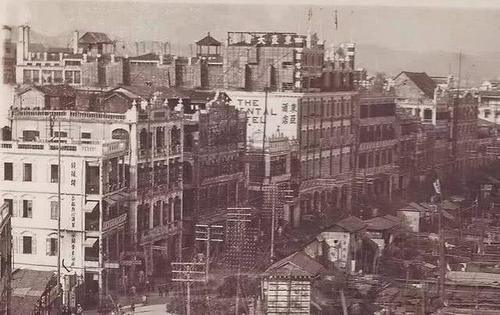 民国时期的广州老照片:高楼林立,航运繁忙,城市繁荣规模大