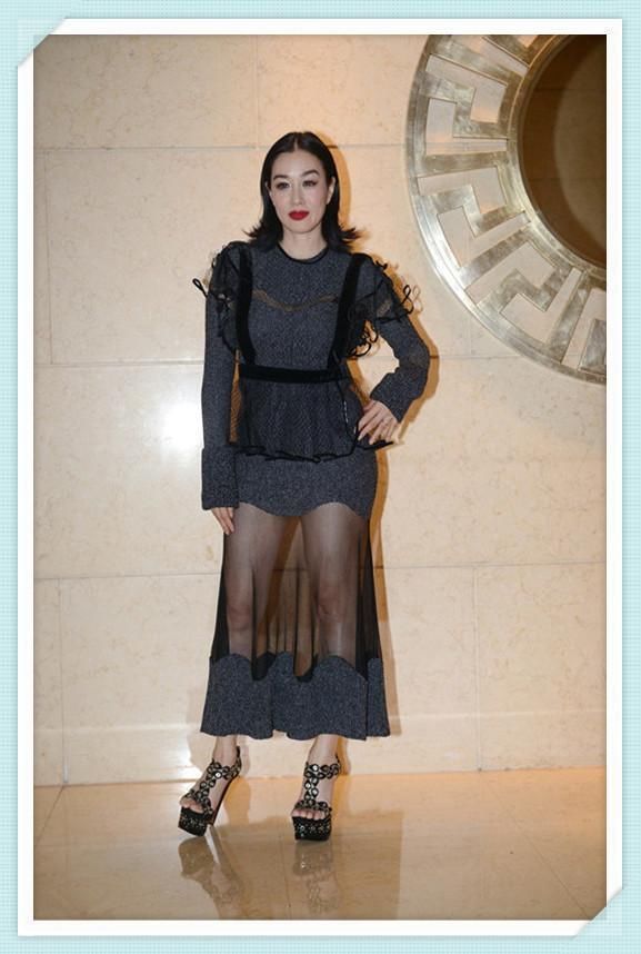 钟丽缇厉害！硬是把运动裤穿成了紧身裤，网友：难怪张伦硕那么爱