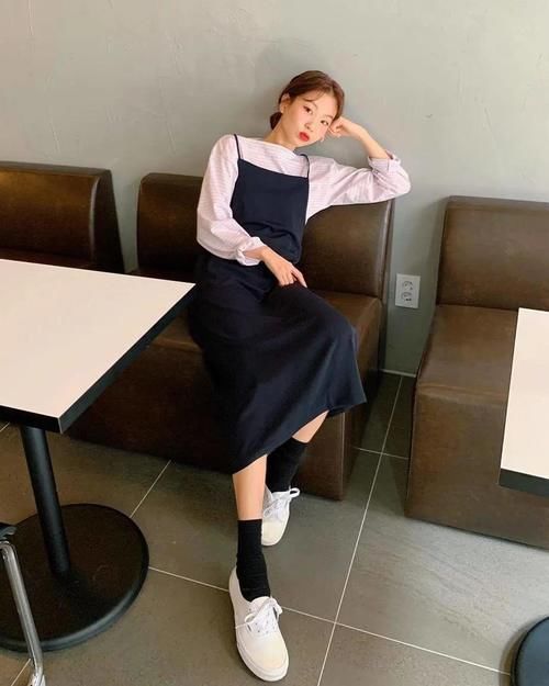  「适合」40条春季吊带裙示范, 适合微胖女生!