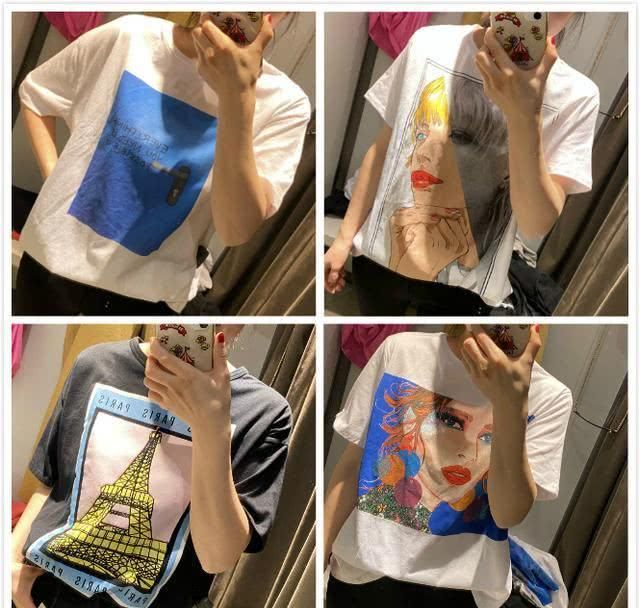  #再搭配一双#趁打折季赶紧入手，物美价廉的zara，简单的T恤也能穿出高级感