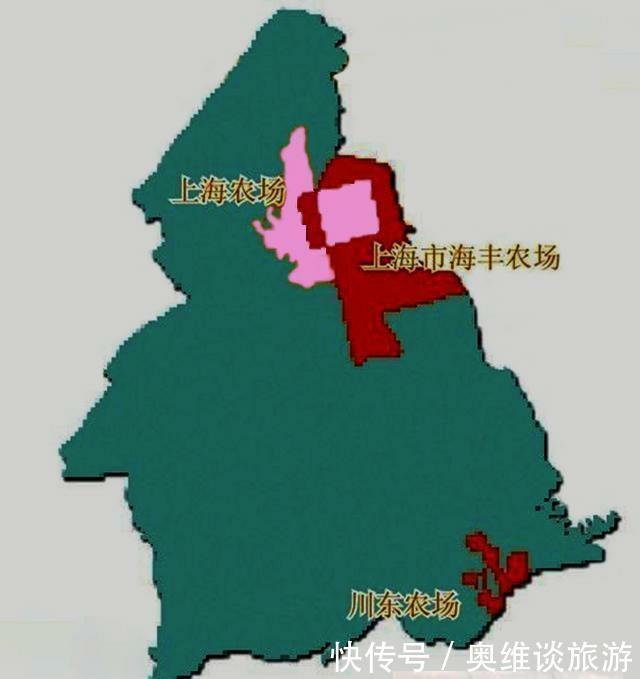 上海在江苏盐城有块飞地, 面积是徐汇区的5倍多