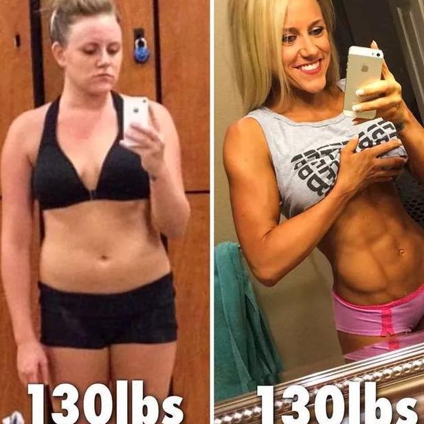 28-同是100斤，练瑜伽和不练瑜伽，身材差别有多大