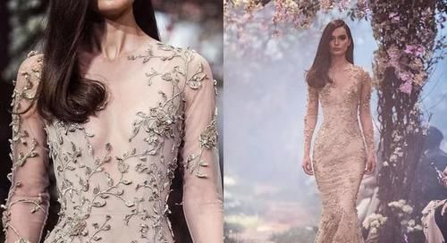  [婚纱]手工珠绣婚纱，把高贵的公主梦演绎的淋漓尽致！