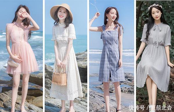 『模式』裙装开启暖晴模式,靓丽的浅色系清爽又温柔,彰显你的优雅和精致