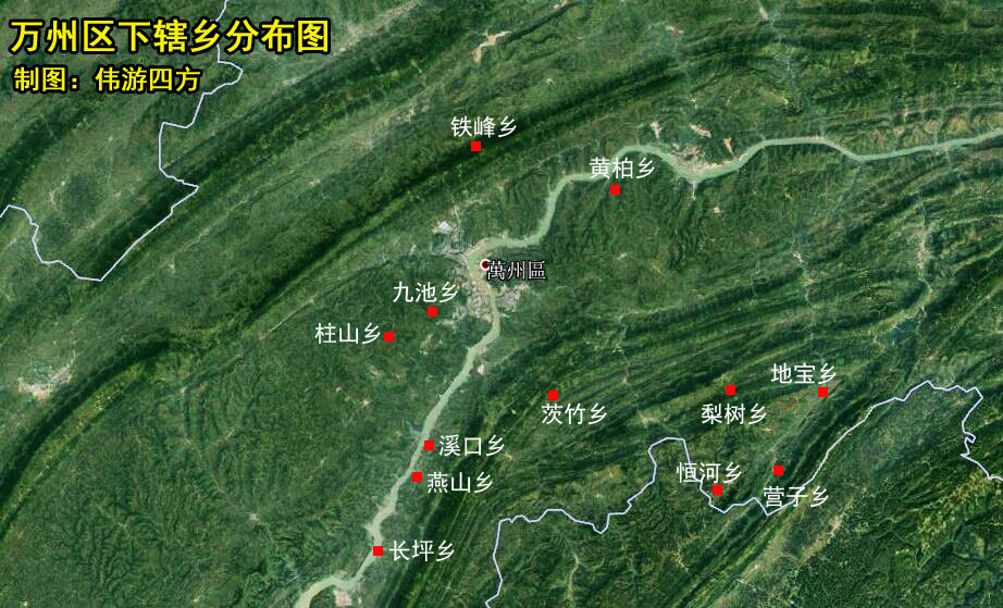 重庆第二大城市万州，为什么多达12个乡？