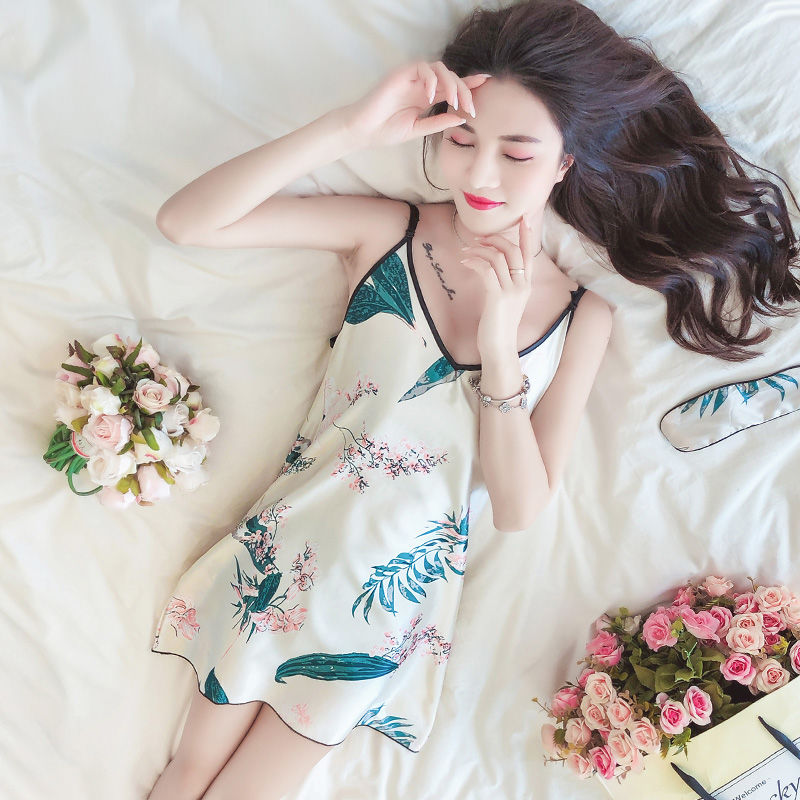 比真丝裙显女人味的睡衣，适合28-45岁女人，优雅大气美到爆