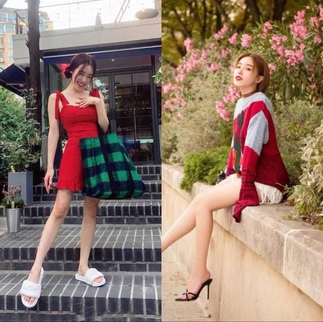 “韩国歌手”黄美英撞脸阚清子，但气质却被阚清子甩了一条街！