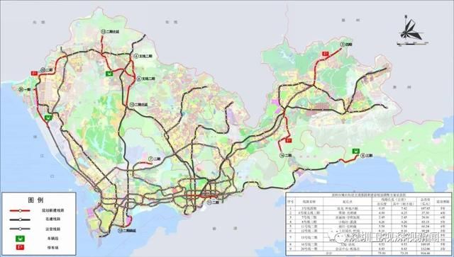  『采用A型车6辆编组』国家批复深圳地铁四期规划方案！这九条路线经过你家吗？