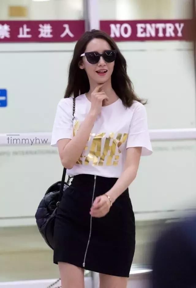 跟着外国女星这样穿，小个子秒变大长腿