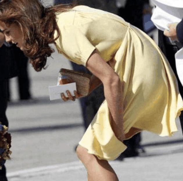 当王妃遇上刮风: 凯特王妃镇静, 戴安娜王妃优雅, 卡米拉让人尴尬