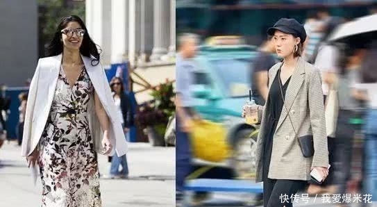  『奔四』奔四女人，除穿阔腿裤，可以这样穿连衣裙，时髦又显瘦