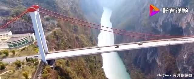 牛气了我的国，世界最壮观大桥在咱中国，司机不敢往下看