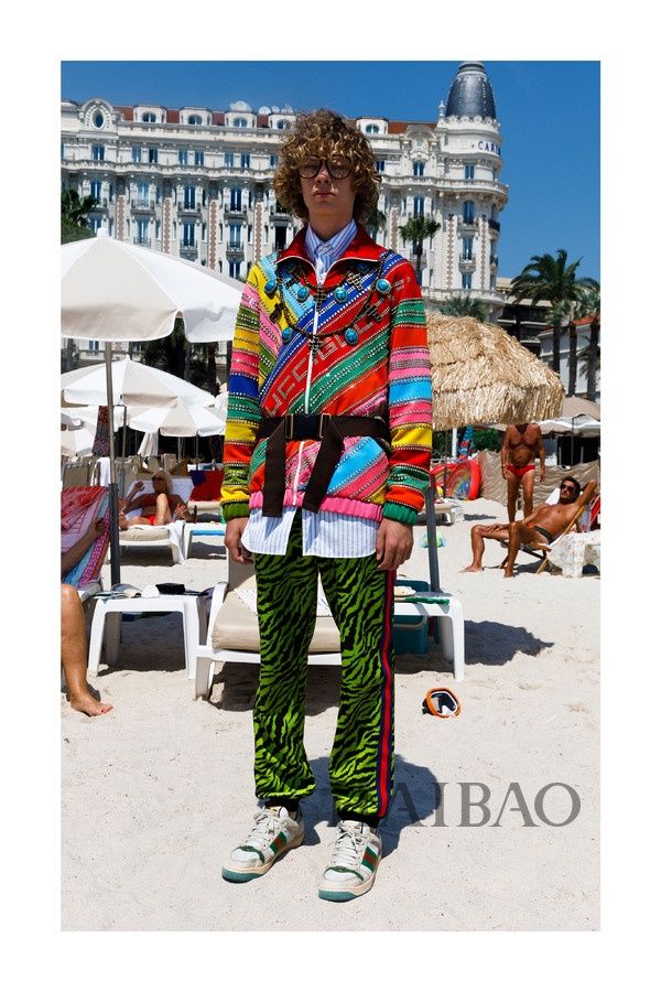 古驰  2019早春男士系列Lookbook:米开理心中的浮华世界!