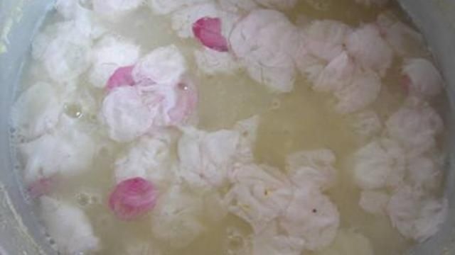  早餐：一缕阳光、照在桃花树下，醒悟早餐美食