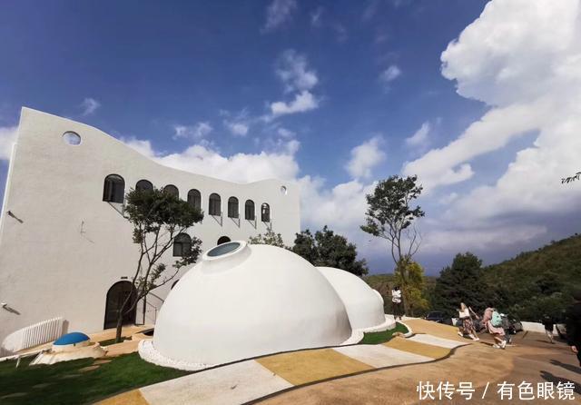 “十一”荐游‖神秘抚仙湖,民宿秀出希腊风