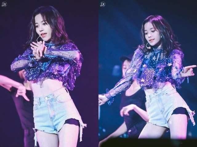 鞠婧祎酷爱短裤，最喜欢的还是安全裤莫属，网友:越来越会撩人了