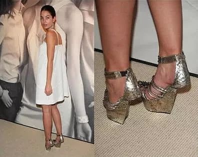 女明星们奇葩的高跟鞋,张惠妹欧阳娜娜穿砖头,但最服的还是她
