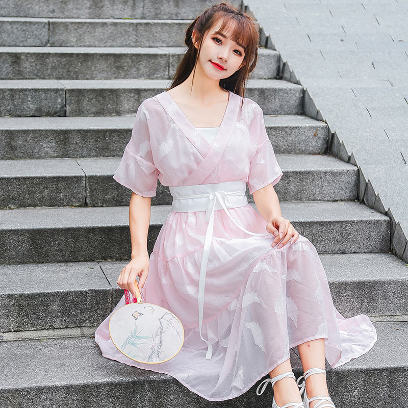 改良复古“汉服”，中国风连衣裙竟然这多漂亮，美得文艺优雅