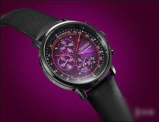 《Fate/Grand Order》推斯卡哈主题手表 紫黑搭配