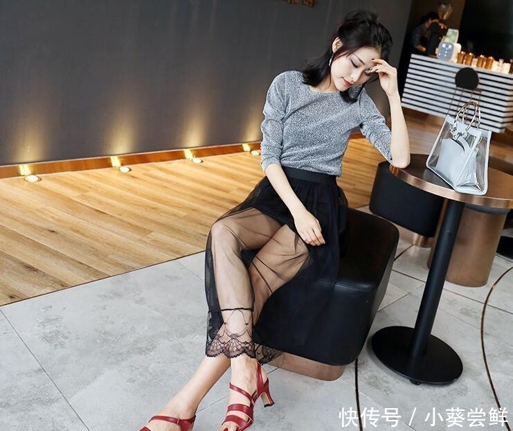  [女人味]精致的高跟凉鞋，时尚露趾鞋头，充满优雅的女人味