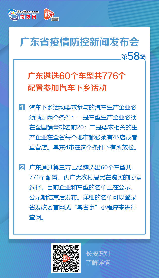  [家电]广东省汽车和家电下乡活动惠及省内超4千万户农村居民