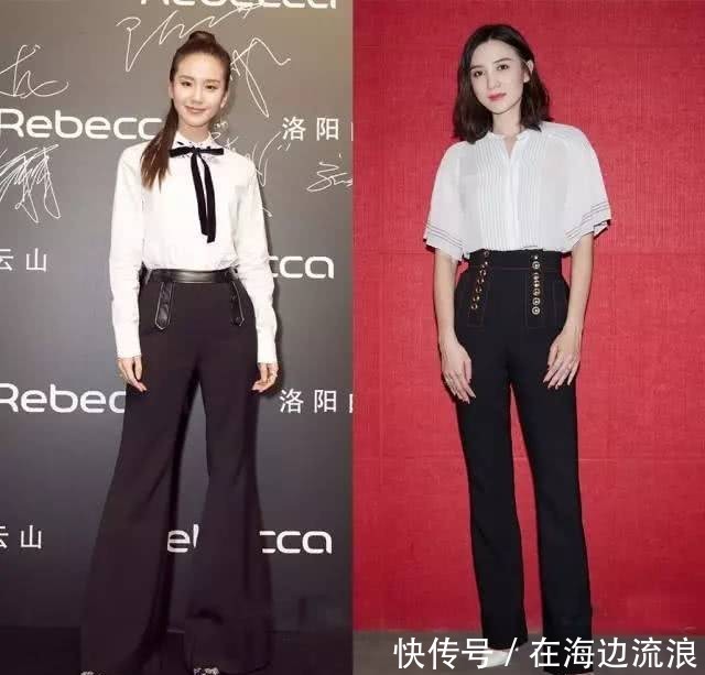  宽松■这样穿，教你把 ‘腰线’ 显出了！