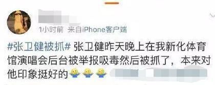 又是造谣，网传张卫健吸毒被抓！