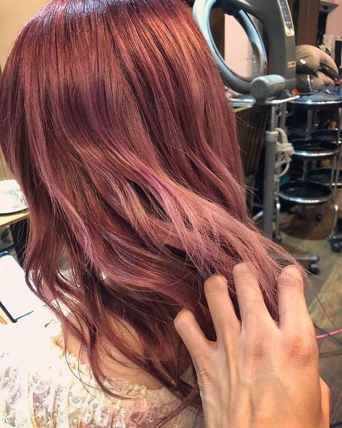 微潮色遇上潮色,这样染发最时尚