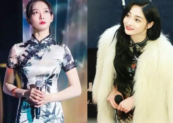 原以为19岁周洁琼穿旗袍够惊艳了，但看到31岁的宋茜，我沉默了！