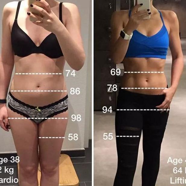 28-同是100斤，练瑜伽和不练瑜伽，身材差别有多大