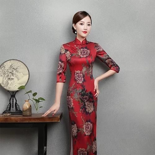 画风太美，这是专属于女人的旗袍风韵！