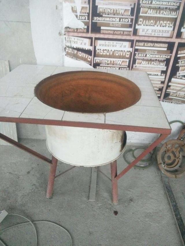 农村砖砌灶台太丑!我家装个新式灶台，便宜省事，煮好的饭香喷喷